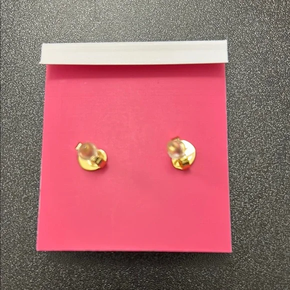 Kate Spade Pink and Purple Stud Earrings - Picture 2 of 3